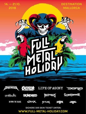 Affiche Full metal holidays 2018