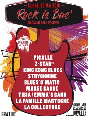 Affiche Rock is bac' 2018