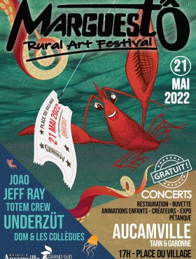 Affiche  Marguest' Ô Rural Art Festival 2022