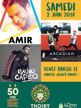 Affiche Happy thoiry festival 2018