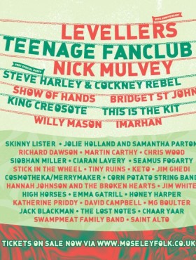 Affiche Moseley folk 2018