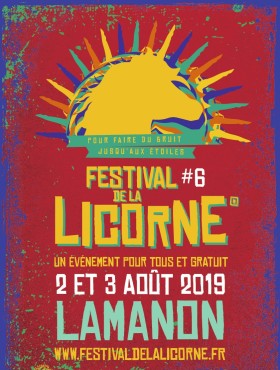 Affiche Festival De La Licorne 2019