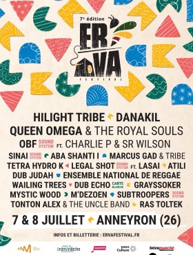 Affiche Erva festival  2018