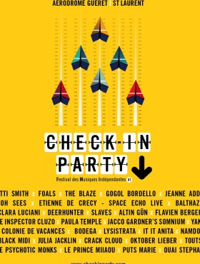 Affiche CHECK IN PARTY 2019