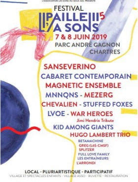 Affiche Festival L'Paille à Sons 2019