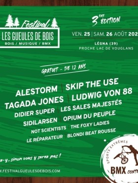 Affiche Festival Les Gueules De Bois 2023
