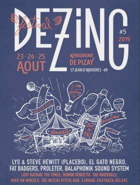 Affiche Festival Dézing 2019
