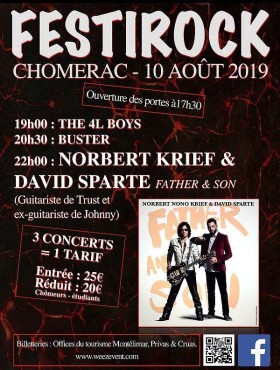 Affiche FESTIROCK 2019