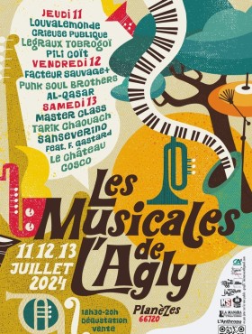 Affiche Les Musicales De L'Agly 2023