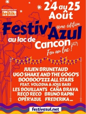 Affiche Festiv'Azul 2019
