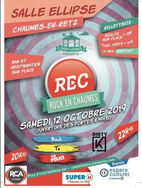 Affiche Rock En Chaumes 2019