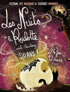 Affiche Festival Les Nuits De La Roulotte 2022