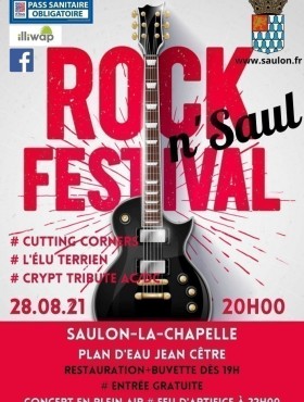 Affiche Festival Rock'N Saul 2021
