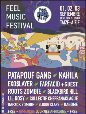 Affiche Feel Music Fest 2023