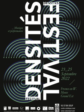 Affiche Festival Densités 2022