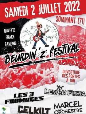 Affiche Beurdinz Festival 2022