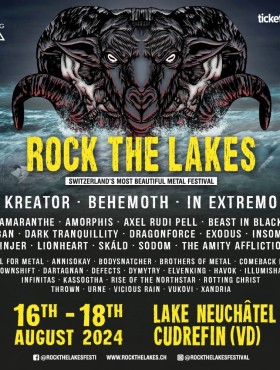 Affiche Rock The Lakes 2023