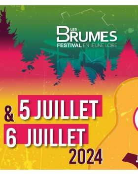 Affiche Festival Live Les Brumes En Jeune Loire 2023