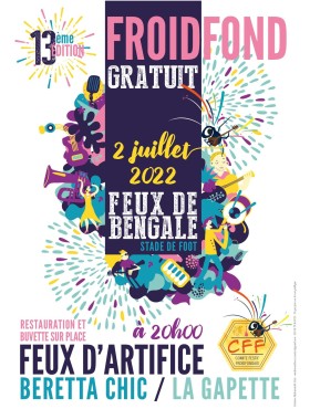 Affiche Feux De Bengale 2022