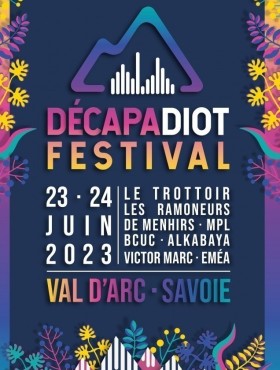 Affiche Festival Décapadiot 2023
