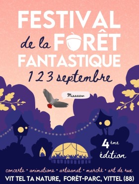 Affiche Festival De La Forêt Fantastique 2023