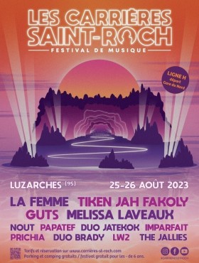 Affiche Carrières Saint-Roch 2023