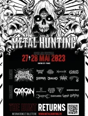 Affiche Metal Hunting Open Air 2023