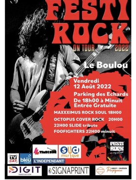 Affiche FESTI ROCK On My Village  2022