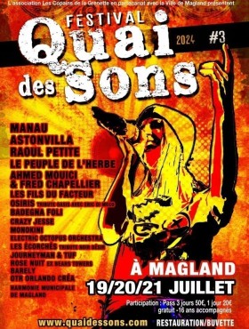 Affiche Quai Des Sons 2023