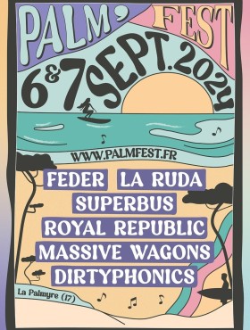 Affiche Palm'Fest 2023