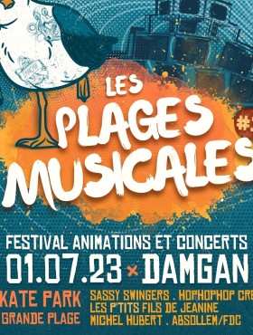 Affiche Les Plages Musicales 2023