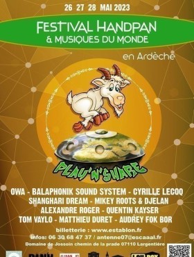Affiche Festival de Handpan et Musique Du Monde 2023