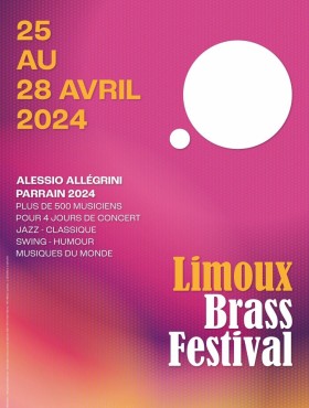 Affiche Limoux Brass Festival 2023