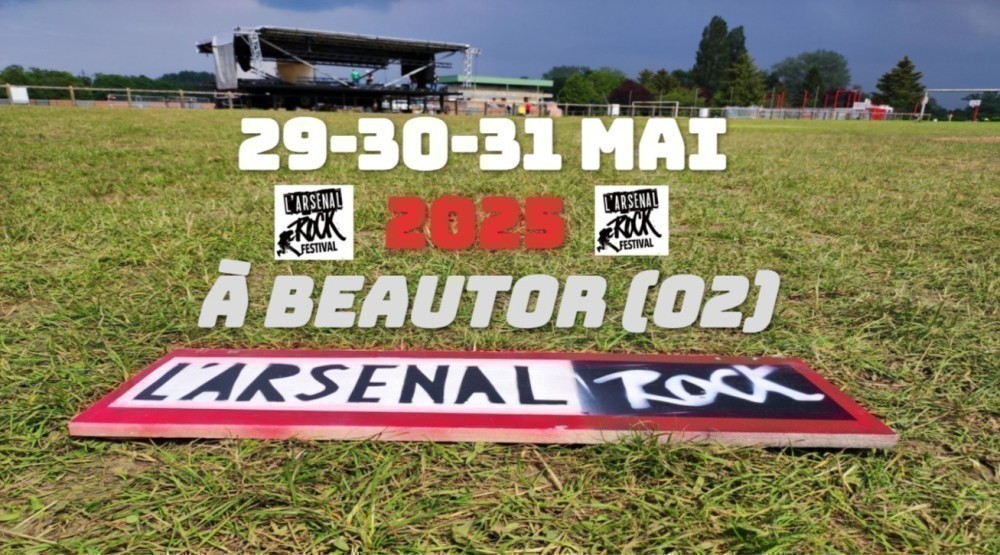 Arsenal Rock Festival 2023 à Beautor (02). Programme, places, billets