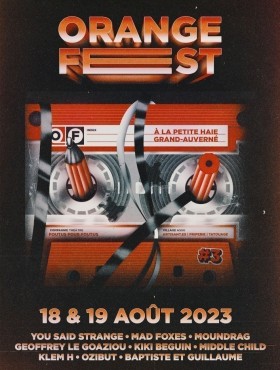 Affiche Orange Fest 2023
