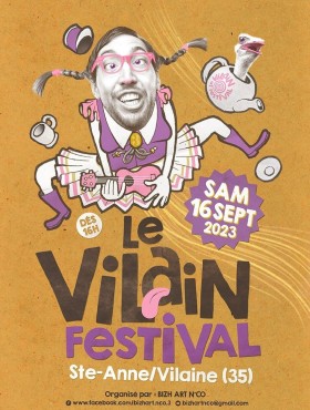 Affiche Le Vilain Festival 2023