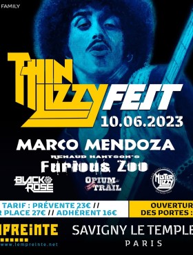 Affiche Thin Lizzy Fest 2023