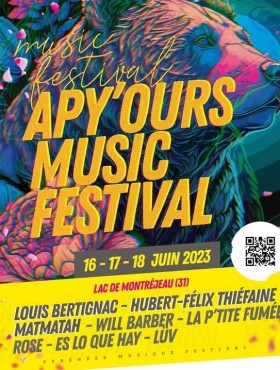 Affiche Festival Apy'Ours 2023