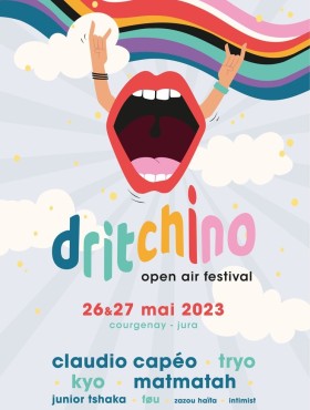 Affiche Dritchino Open Air 2023