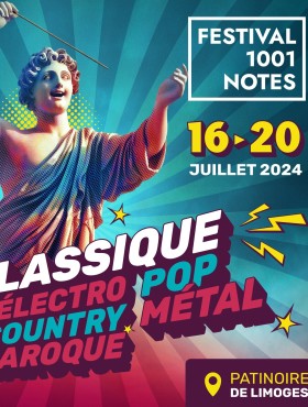 Affiche Festival 1001 Notes 2023
