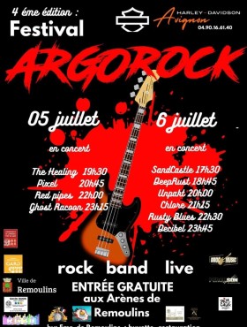 Affiche ARGOROCK 2023