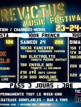 Affiche Revictus Music Festival 2023