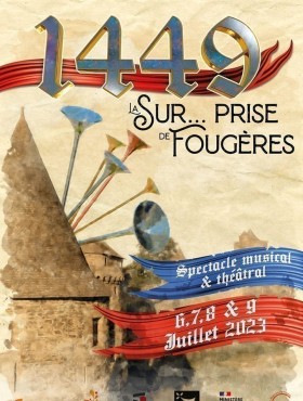 Affiche Spectacle La Sur...Prise De Fougères 2023