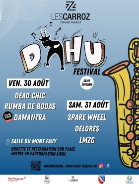 Affiche Dahu Festival 2023