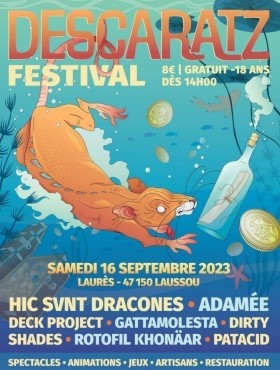 Affiche Descaratz Festival  2023
