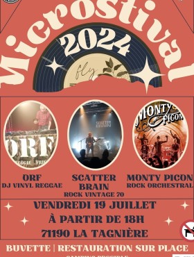 Affiche Microstival De La Tagnière 2023