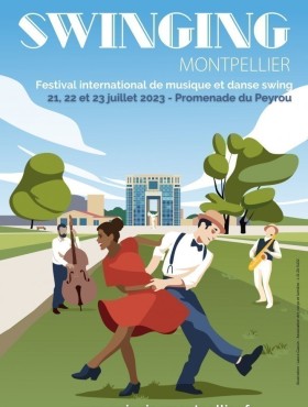 Affiche Swinging Montpellier 2023