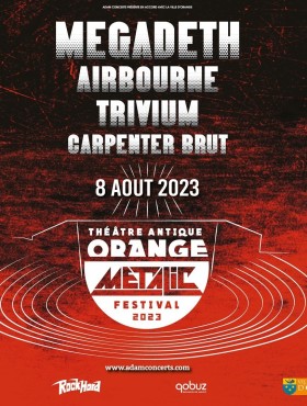 Affiche Orange Metalic Festival 2023
