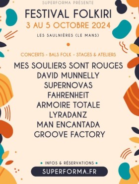 Affiche Folkiri Festival 2023