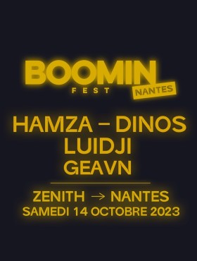 Affiche BOOMIN Fest 2023